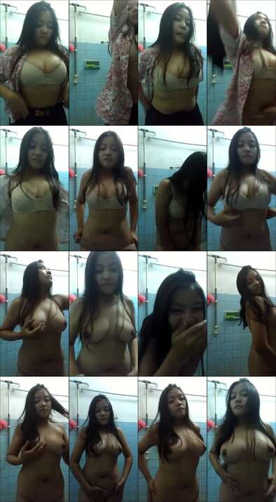 Video Salam Batik Di Kamar Mandi Toge | KingBokep