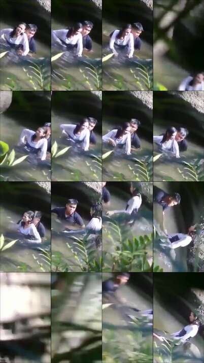 Video Mesum Sambil Mandi di Sungai | KingBokep